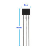 3144 Dijital Manyetik Alan Algılama Sensörü Mıknatıs Açı Motor Kontrol A3144 A3144E OH3144 Y3144 - 7