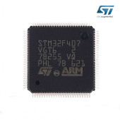 STM32F407VGT6 Microcontroller Lqfp100 Dsp Fpu Arm Cortex-M4 32 Bit Mcu 1 Mbyte Flash 168Mhz Cpu - 1