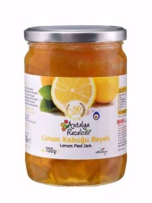 Antalya Reçelcisi Limon Kabuğu Reçeli 700g Klasik Seri - 1