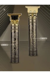 Dragon Profesyonel Saç Sakal Ense Çizim Tüm Vücut Tüyü Lazer Öncesi Tıraş Makinesi. - 4