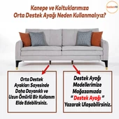 Elista Mobilya Ayağı Sehpa Tv Ünitesi Ayakları Yükseltici 15 Cm Siyah Altın - 7