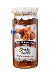 Antalya Reçelcisi Cevizli Kuru İncir Reçeli 290g Gurme Serisi - 1