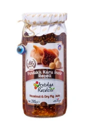 Antalya Reçelcisi Fındıklı Kuru İncir Reçeli 290g Gurme Serisi - 1