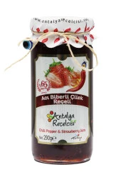 Antalya Reçelcisi Acı Biberli Çilek Reçeli 290g Gurme Serisi - 1