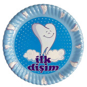 Kullan At Karton Tabak ilk Dişim 10 Adet - 1