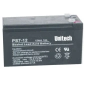 Unitech 12V-7Ah Bakımsız Kuru Akü - 1