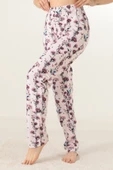 Doremi Bayan Çiçek Desenli Pijama Altı - 4