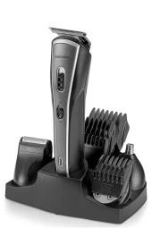 GOLDMASTER Paslanmaz Çelik 9in1 Standlı Erkek Bakım Seti - 2