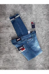Erkek Denim Taş Yıkama Scanton Kot Pantolon - 2