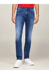 Erkek Denim Taş Yıkama Scanton Kot Pantolon - 3