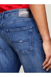 Erkek Denim Taş Yıkama Scanton Kot Pantolon - 4