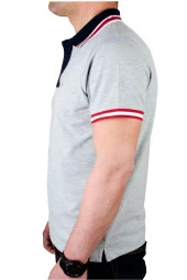 Regular Fit Erkek Kontrast Polo T-shirt - 2