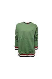 Erkek Sweatshirt Pique Kumaş\\Regular Fit////Haki - 5