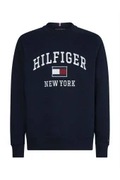 Erkek Varsıty Sweatshırt 0 Yaka// //KOYU //LACİVERT - 5