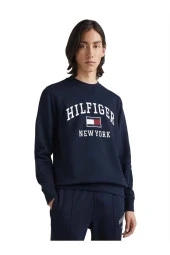 Erkek Varsıty Sweatshırt 0 Yaka// //KOYU //LACİVERT - 2