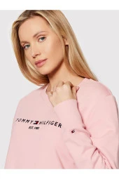 O Yaka Sweatshirt Regular Fit//ŞEKER PEMBE - 2
