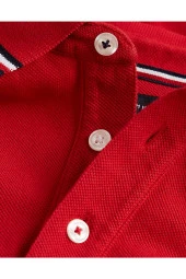 //Fusya Slim Fit Polo Shirt Tipped Organic Cotton - 5