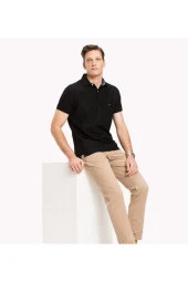 Klasik Polo Tişört //SİYAH REGULAR FİT/MW0MW02299 - 1