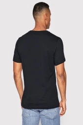 DARK BLUE Regular Fit Palmiye Çiçekli T-Shirt - 3