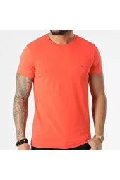 Basic T-shirt Stretch Slım Fıt Tee - 3