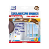 Bosstape Epdm Pencere İzolasyon Kahverengi 9MMX6MT - 1