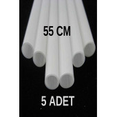 5 AD 55 CM INFRARED UFO ISITICI ELEKTRİKLİ SOBA CAMI 23 MM - 1