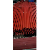 Antipas Boyalı Metlino 150 Cm 30x30 Köşebent 3 Delikli Bahçe Çit Direği Çit Demiri - 4