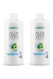 LR Aloe Vera Jel Içecek Portakal Aromalı 1000 Ml 2'li Set - 1