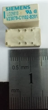 6V Tek Bobinli Çift Kontak Kilitli Röle V23079-C1102-B201 thumbnail 3