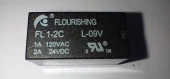 9V 2A Çift Kontak Telekom Röle Fl1-2C-L-09V Flourıshıng thumbnail 1