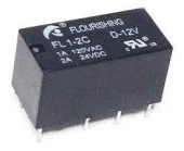 12V 2A Çift Kontak Telekom Röle Fl1-2C-D-12V Flourıshıng thumbnail 1
