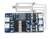 Gözelerelektronik-2S 10A Bms Lityum Li-İon Batarya Koruma Kartı thumbnail 3