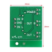 Gözelerelektronik-3W+3W Stereo Ses Yükseltici Modülü + Usb Lityum Pil Şarj Modülü thumbnail 4