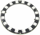 Gözelerelektronik-Cjmcu 16 Led'Li Ws2812 5050 Rgb Led Modülü - 1