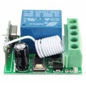 Gözelerelektronik-Dc 12V 1 Kanallı 433Mhz Kablosuz Rf Alıcılı Röle Modülü thumbnail 1
