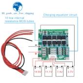 4S 30A 14.8V Bms Koruma Kartı thumbnail 6