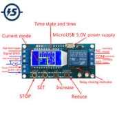 Dijital Lcd Ekran Zaman Geciktirme Röle Modülü Xy-Lj02 thumbnail 2