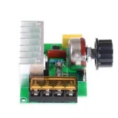 Ac 220V, 4000W Dimmer, Yüksek Güçlü Gerilim Regülatörü thumbnail 2