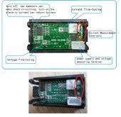 Gözelerelektronik-0.28" 100V 10A Çift Led Ekranlı Voltmetre Ve Ampermetre Modülü thumbnail 2