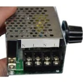 Arduino Dimmer 4000W Ac Voltaj Regulator Dimmer 220V Metal Kasa thumbnail 2