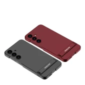 Vendas Samsung Galaxy S24 Plus Kılıf Zore Kamera Korumalı Dikey Standlı Ays Kapak - 11