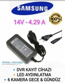 Samsung 14 Volt 4,29 A Monitör Adaptörü 5.5x2.5 Masa Tipi - 3