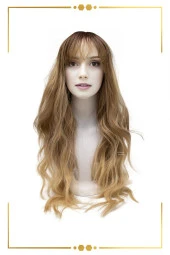 Balköpüğü Ombreli Su Dalgalı Fiber Sentetik Peruk thumbnail 2