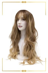 Balköpüğü Ombreli Su Dalgalı Fiber Sentetik Peruk thumbnail 6