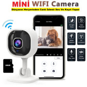 Mini Wifi Kamera + 32GB Hafıza Kart ile Birlikte - 1