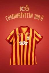 Galatasaray Orijinal Lisanslı 100. Yıl Forma Gs Aslan Baskılı Hediyelik Ahşap Kutulu - 6