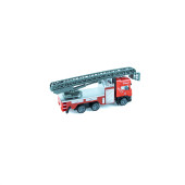 Oyuncak İtfaiye Kurtarma Kamyonu Metal Mini Çek Bırak 12 Cm - 2