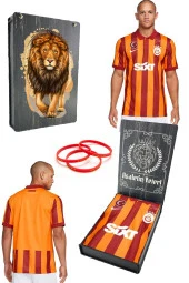Galatasaray Orijinal Lisanslı 100. Yıl Forma Bileklik Hediyeli Özel Tasarım Hediyelik Ahşap Kutulu - 1