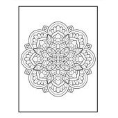 Sayılarla Mandala Boyama Kitabı  (100 MANDALA) - 3