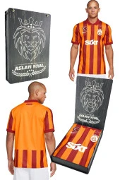 Galatasaray Orijinal Lisanslı 100. Yıl Forma Hediyelik Ahşap Kutulu - 1
